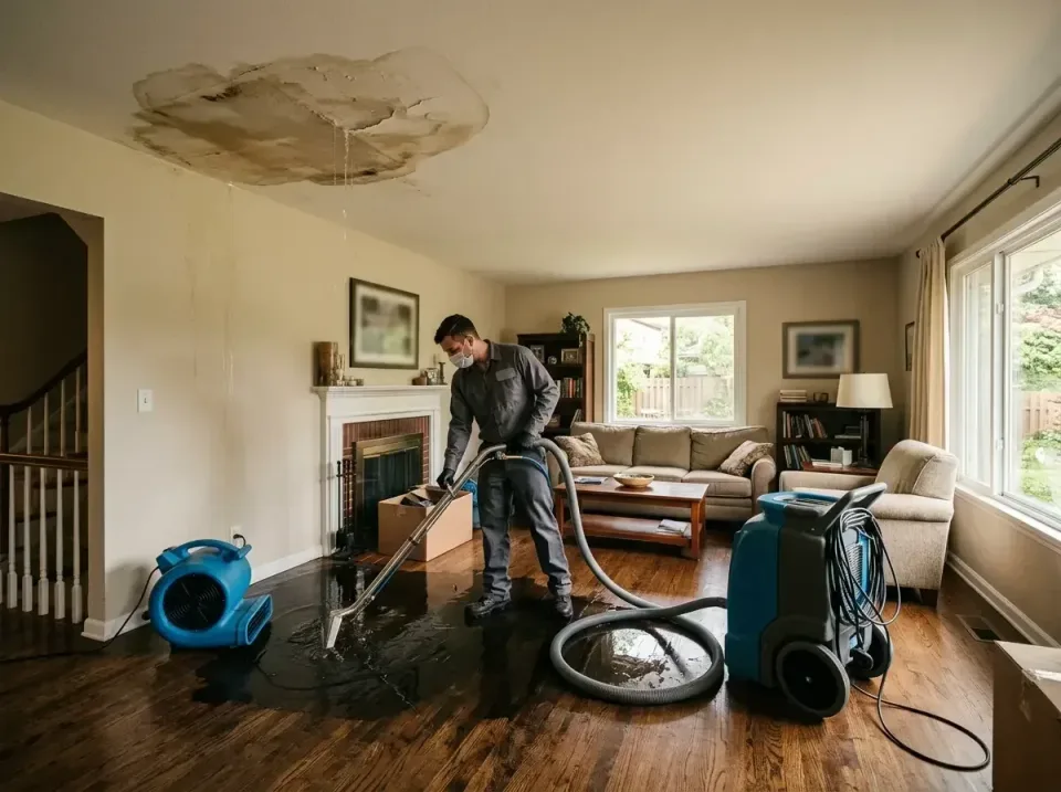 attic-pipe-burst-ceiling-drip-008 — frequently asked questions, Water Damage Restoration & Carpet Care in Morrisville, NC